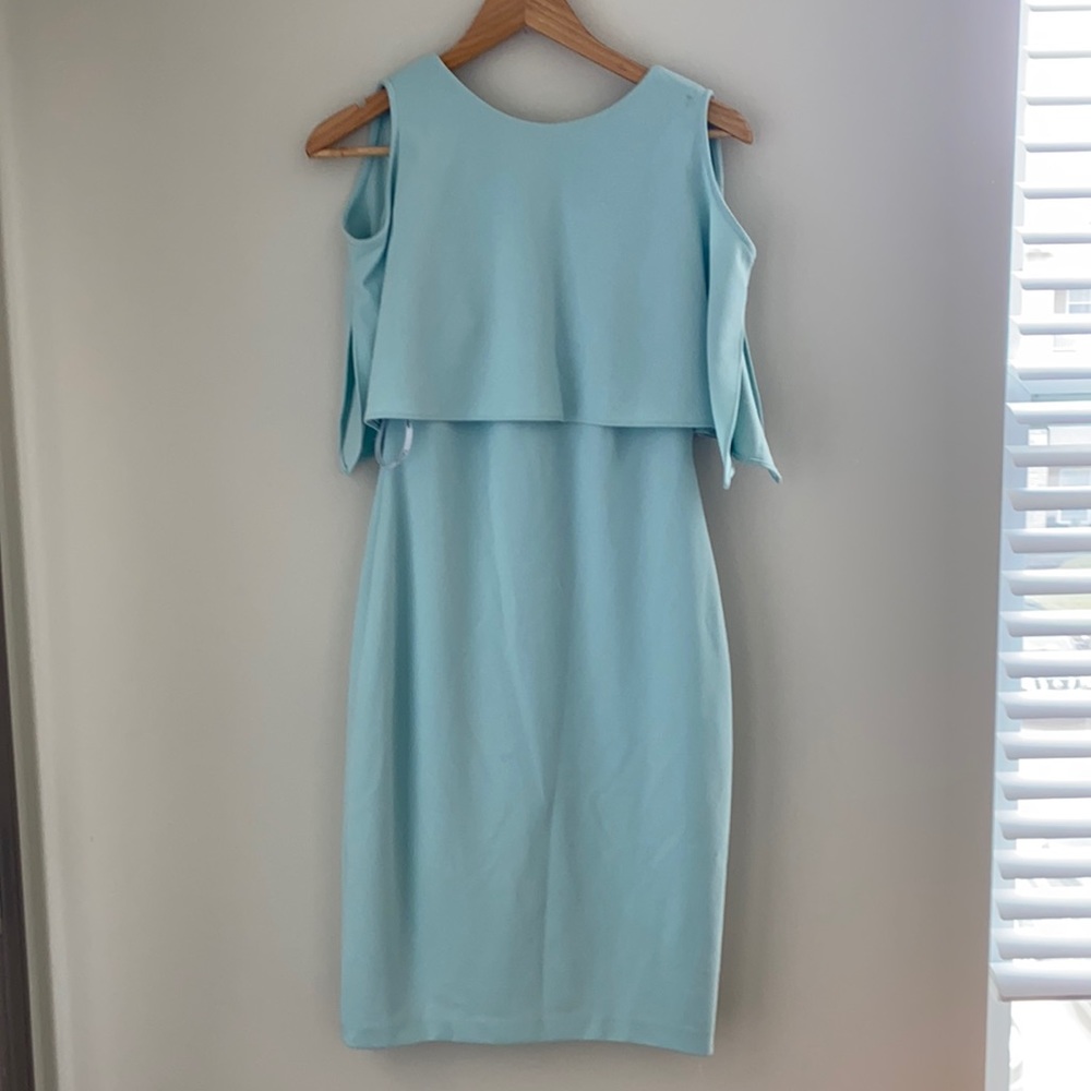 Calvin Klein Tiffany blue dress